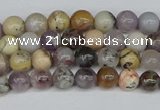 COP1510 15.5 inches 4mm round amethyst sage opal beads wholesale