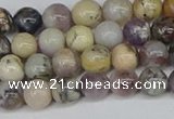 COP1511 15.5 inches 6mm round amethyst sage opal beads wholesale