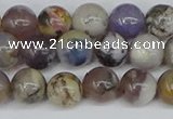 COP1512 15.5 inches 8mm round amethyst sage opal beads wholesale