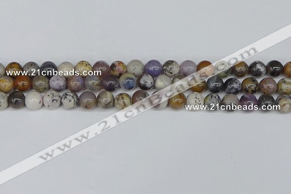 COP1513 15.5 inches 10mm round amethyst sage opal beads wholesale