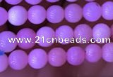 COP1525 15.5 inches 4mm round natural pink opal gemstone beads