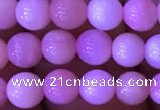 COP1526 15.5 inches 5.5mm round natural pink opal gemstone beads