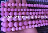 COP1530 15.5 inches 4mm - 14mm round natural pink opal gemstone beads