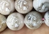 COP1543 15.5 inches 10mm round AB-color natural pink opal beads