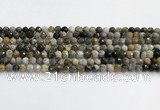 COP1609 15.5 inches 6mm faceted round moss opal beads