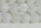 COP1615 15.5 inches 6mm round white opal gemstone beads