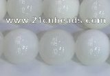 COP1618 15.5 inches 12mm round white opal gemstone beads