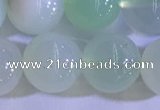 COP1625 15.5 inches 12mm round green opal gemstone beads