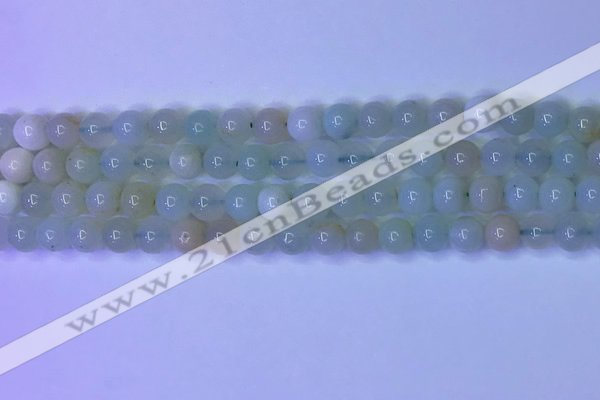 COP1628 15.5 inches 6mm round green opal beads wholesale