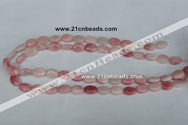 COP166 15.5 inches 12*16mm oval pink opal gemstone beads wholesale