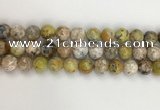 COP1673 15.5 inches 12mm round yellow opal gemstone beads