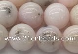 COP1704 15.5 inches 10mm round natural pink opal gemstone beads