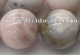 COP1709 15.5 inches 20mm round natural pink opal gemstone beads