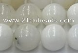 COP1732 15.5 inches 10mm round white opal beads wholesale
