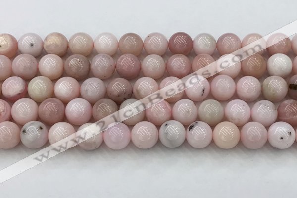 COP1782 15.5 inches 10mm round pink opal gemstone beads