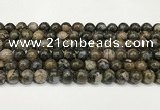 COP1802 15.5 inches 8mm round grey opal beads wholesale