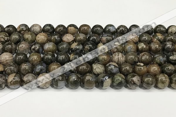 COP1802 15.5 inches 8mm round grey opal beads wholesale