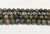 COP1804 15.5 inches 12mm round grey opal beads wholesale