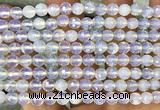 COP1932 15 inches 6mm faceted round opalite beads wholesale