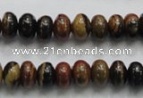 COP201 15.5 inches 6*10mm rondelle natural brown opal gemstone beads