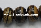 COP206 15.5 inches 14*20mm rondelle natural brown opal gemstone beads