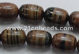 COP208 15.5 inches 13*18mm egg-shaped natural brown opal gemstone beads