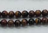 COP220 15.5 inches 8mm round natural brown opal gemstone beads