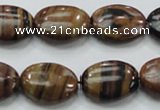 COP232 15.5 inches 15*20mm oval natural brown opal gemstone beads