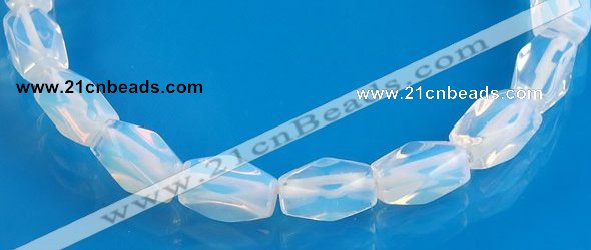 COP33 9*15mm faceted brick shape opal gemstone beads Wholesale