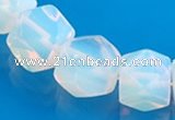 COP34 11*11mm faceted cube shape opal gemstone beads Wholesale