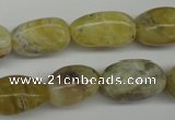 COP341 15.5 inches 10*14mm – 14*20mm nuggets yellow opal gemstone beads