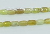 COP356 15.5 inches 5*8mm rice yellow opal gemstone beads wholesale