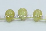 COP357 15.5 inches 13*18mm teardrop yellow opal gemstone beads