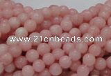 COP402 15.5 inches 6mm round Chinese pink opal gemstone beads