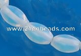 COP41 5*8mm translucent rice shape opal gemstone beads Wholesale