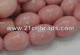 COP410 15.5 inches 13*18mm rice Chinese pink opal gemstone beads