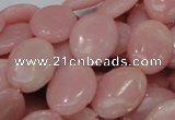 COP420 15.5 inches 18*25mm oval Chinese pink opal gemstone beads