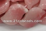 COP423 15.5 inches 18*30mm marquise Chinese pink opal gemstone beads