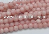 COP51 15.5 inches 5mm round natural pink opal gemstone beads