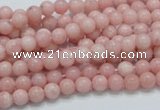 COP51 15.5 inches 5mm round natural pink opal gemstone beads