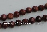 COP511 15.5 inches 8mm round red opal gemstone beads wholesale