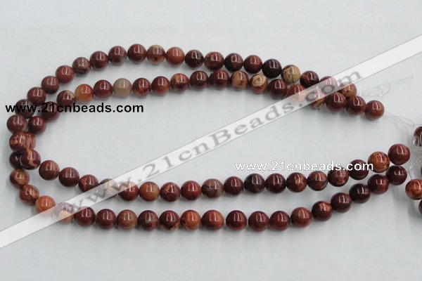 COP512 15.5 inches 10mm round red opal gemstone beads wholesale