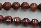 COP513 15.5 inches 12mm round red opal gemstone beads wholesale