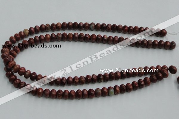 COP519 15.5 inches 6*10mm rondelle red opal gemstone beads wholesale