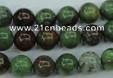 COP653 15.5 inches 10mm round green opal gemstone beads wholesale