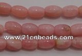 COP85 15.5 inches 4*6mm drum natural pink opal gemstone beads