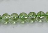 COQ01 16 inches 10mm round dyed olive quartz beads wholesale