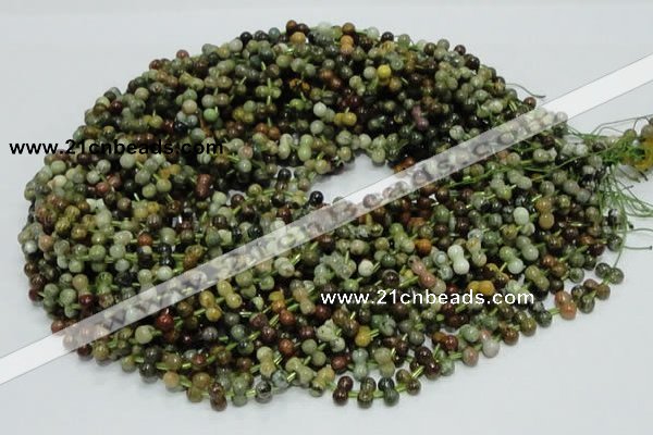 COS01 15.5 inches 5*9mm bone shape ocean stone beads wholesale