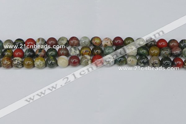 COS222 15.5 inches 8mm round ocean stone beads wholesale