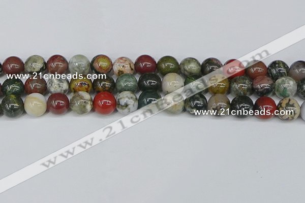 COS224 15.5 inches 12mm round ocean stone beads wholesale